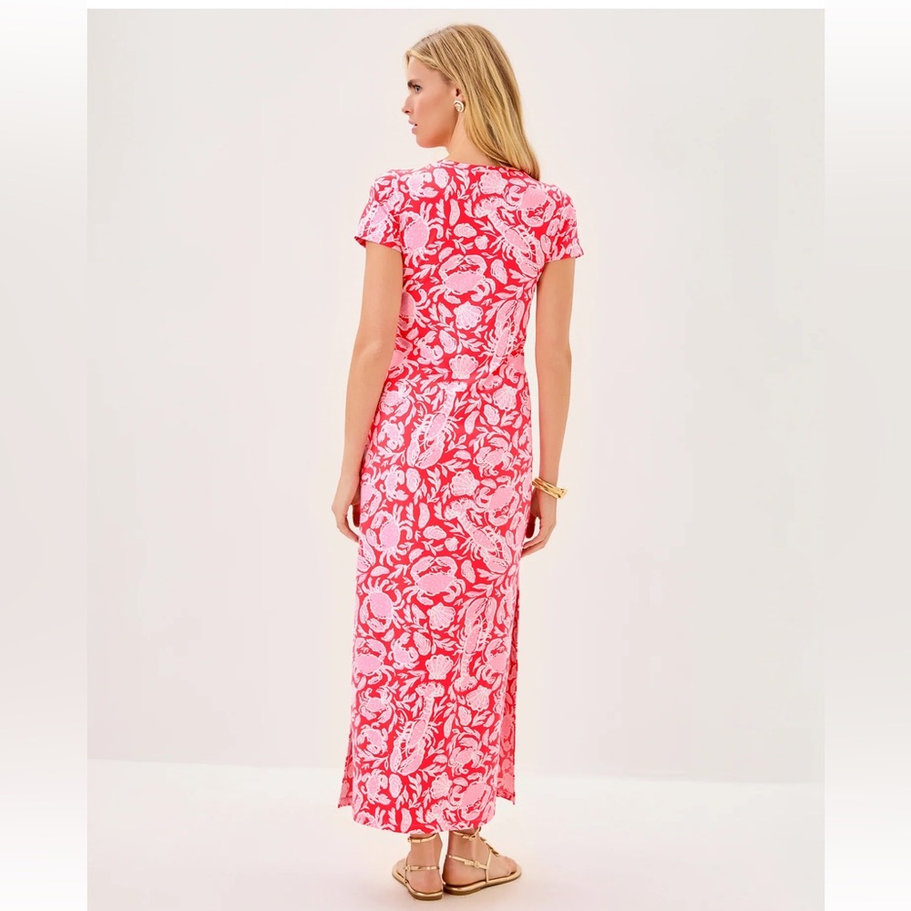 NWT LILLY PULITZER UPF 50+ Kaden ChillyLilly Maxi Dress - Picture 2 of 4
